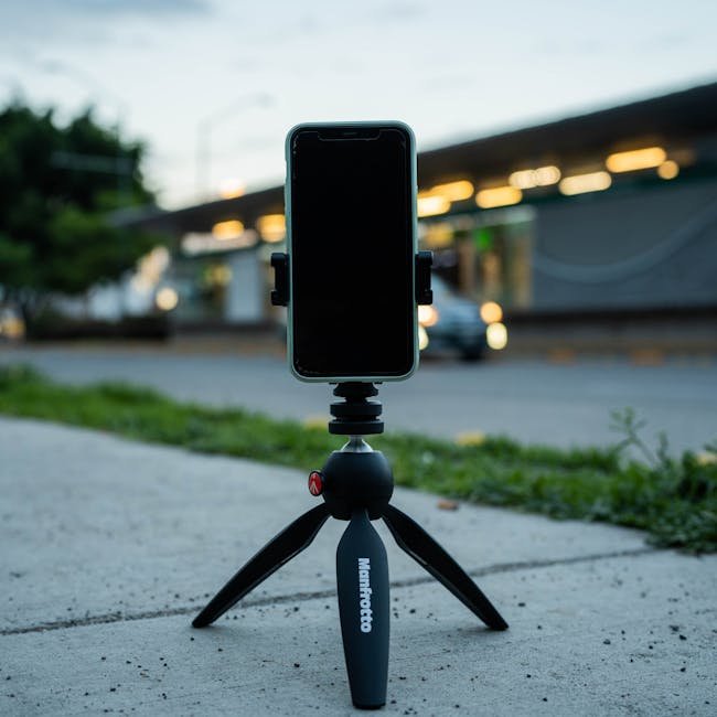 Phone Tripod Stand