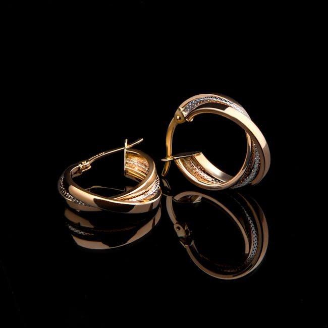 Women Gold Hoop Earrings